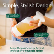 Reusable kitchen spray